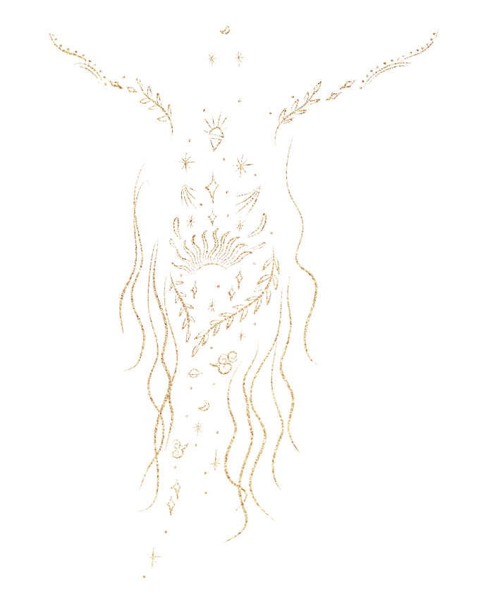 Goddess of Female Power Illustration